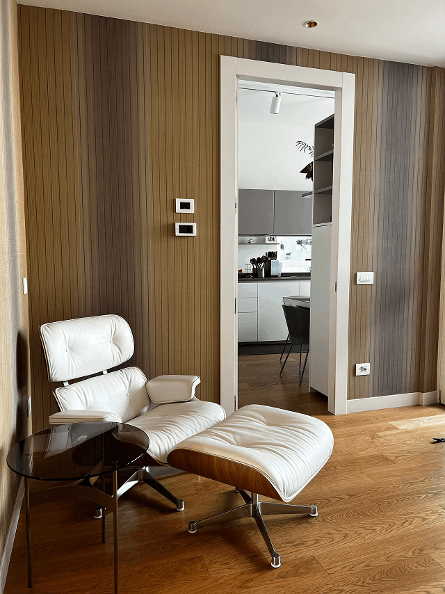 Soggiorno progettato dallo studio di interior design Herricasa