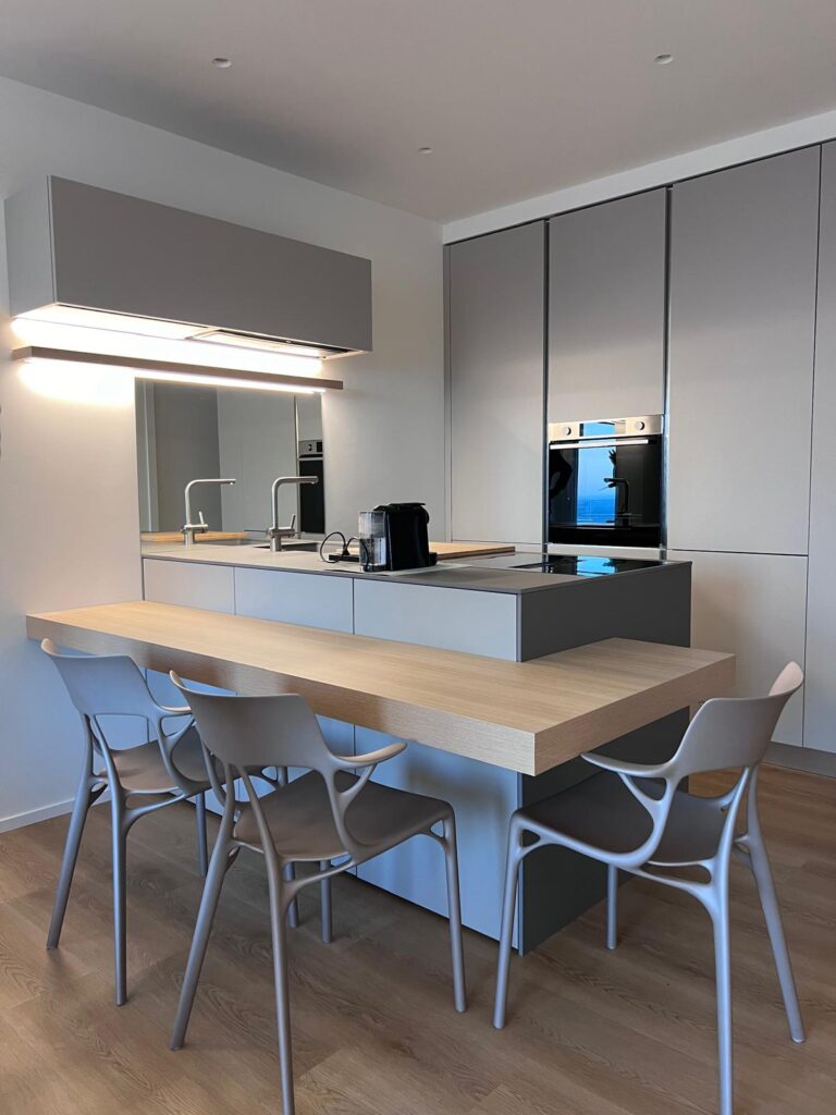 Cucina completato dopo la ristrutturazione